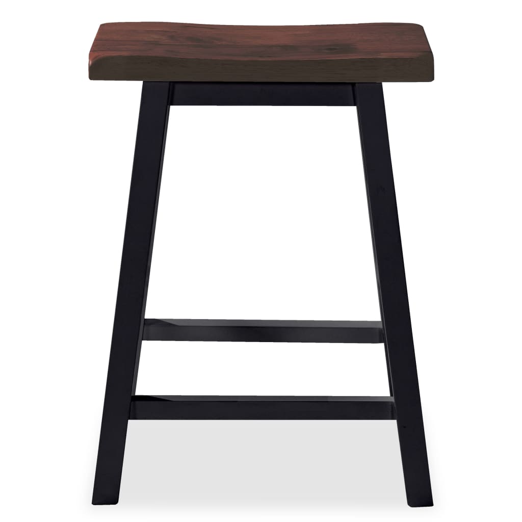 vidaXL Conjunto de bar 3 pcs MDF preto