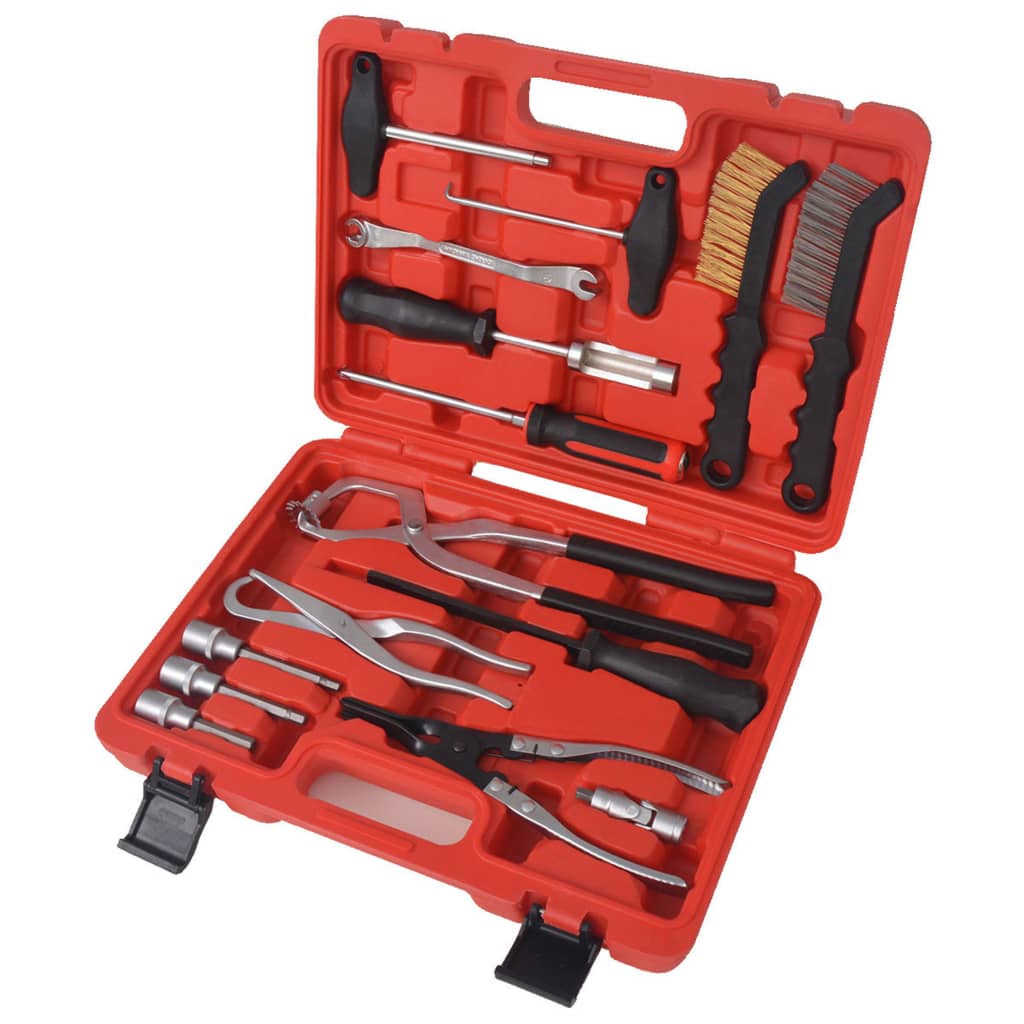 Kit de ferramentas de montagem e manutenção de travões 15 pcs