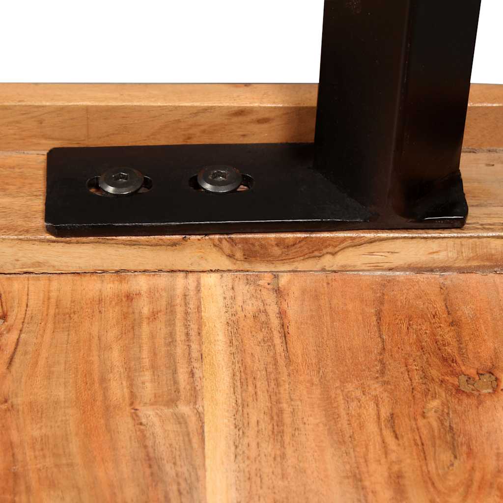 vidaXL Mesa de bar 60x60x107 cm madeira de acácia maciça