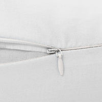 vidaXL Almofada de gravidez em forma de J 54x(36-43) cm branco