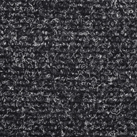 Tapetes de escada autoadesivos 15 peças 65x21x4 cm cinza escuro semicircular grande