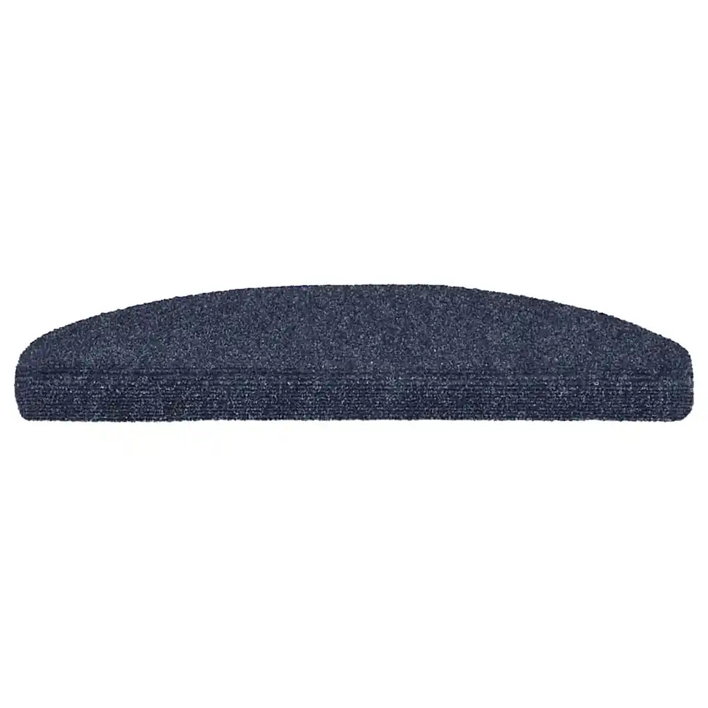 Tapetes de escada autoadesivos 15 peças 65x21x4 cm  semicircular grande