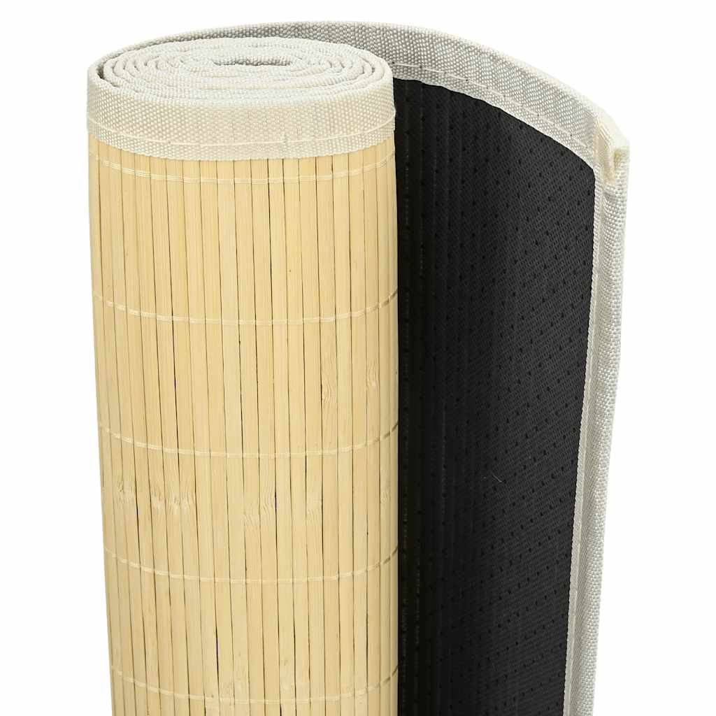 vidaXL Tapete de bambu 100x160 cm natural