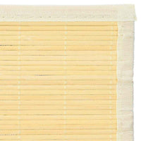 vidaXL Tapete de bambu 100x160 cm natural