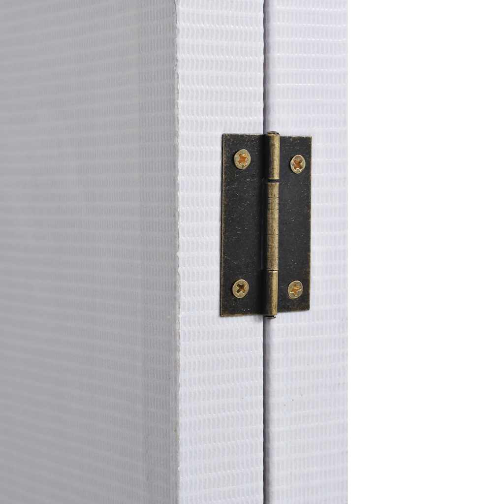 vidaXL Biombo dobrável Nova Iorque de dia 120x170 cm preto e branco