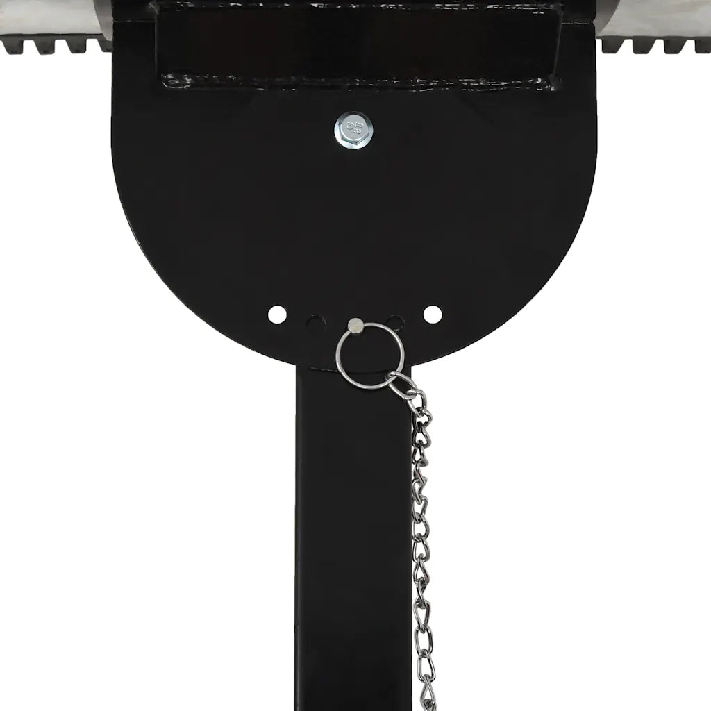 Limpa-neves manual com rodas 100x44 cm