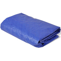 vidaXL Cobertura para trampolim PE 300 cm 90 g/m²