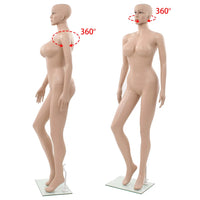 Manequim feminino sexy base de vidro 180 cm