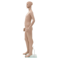 Manequim criança completo base de vidro 140 cm