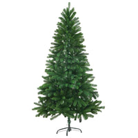 vidaXL Árvore de Natal artificial agulhas realistas 150 cm verde