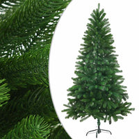 vidaXL Árvore de Natal artificial agulhas realistas 150 cm verde