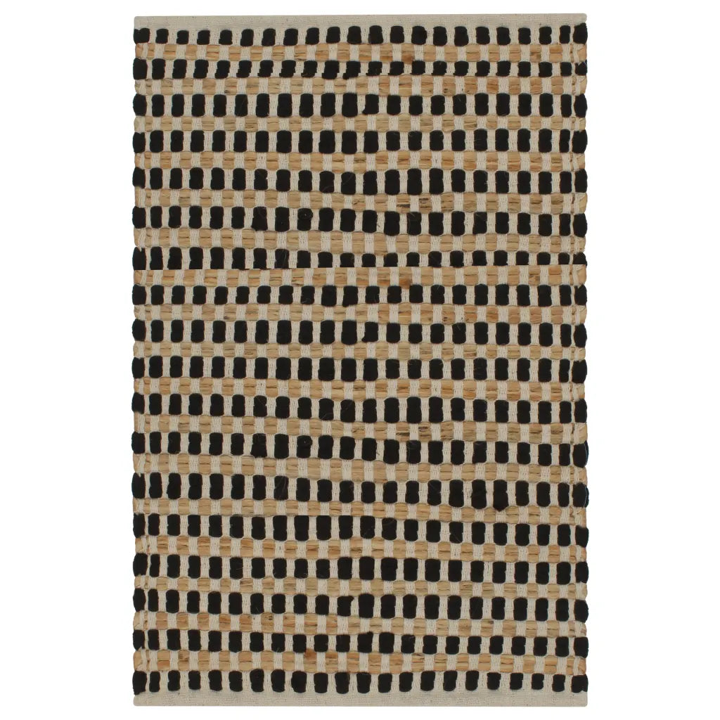 Conjunto de tapetes de WC artesanais juta natural e