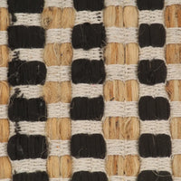 Conjunto de tapetes de WC artesanais juta natural e