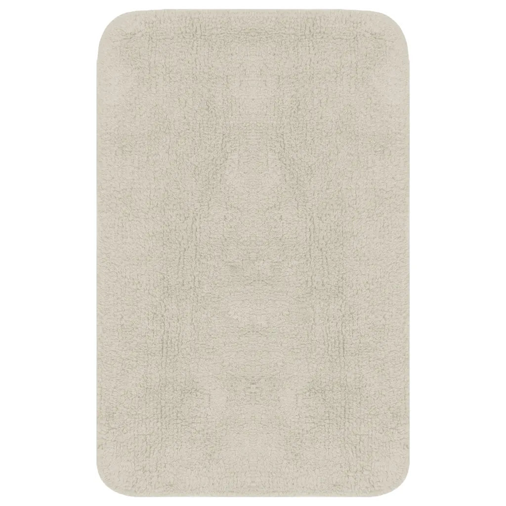 Conjunto tapetes de casa de banho 3 pcs tecido