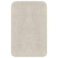 Conjunto tapetes de casa de banho 3 pcs tecido