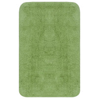 Conjunto tapetes de casa de banho 3 pcs tecido