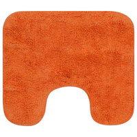 Conjunto tapetes de casa de banho 3 pcs tecido