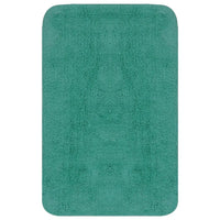 Conjunto tapetes de casa de banho 3 pcs tecido