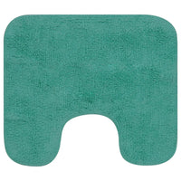 Conjunto tapetes de casa de banho 3 pcs tecido