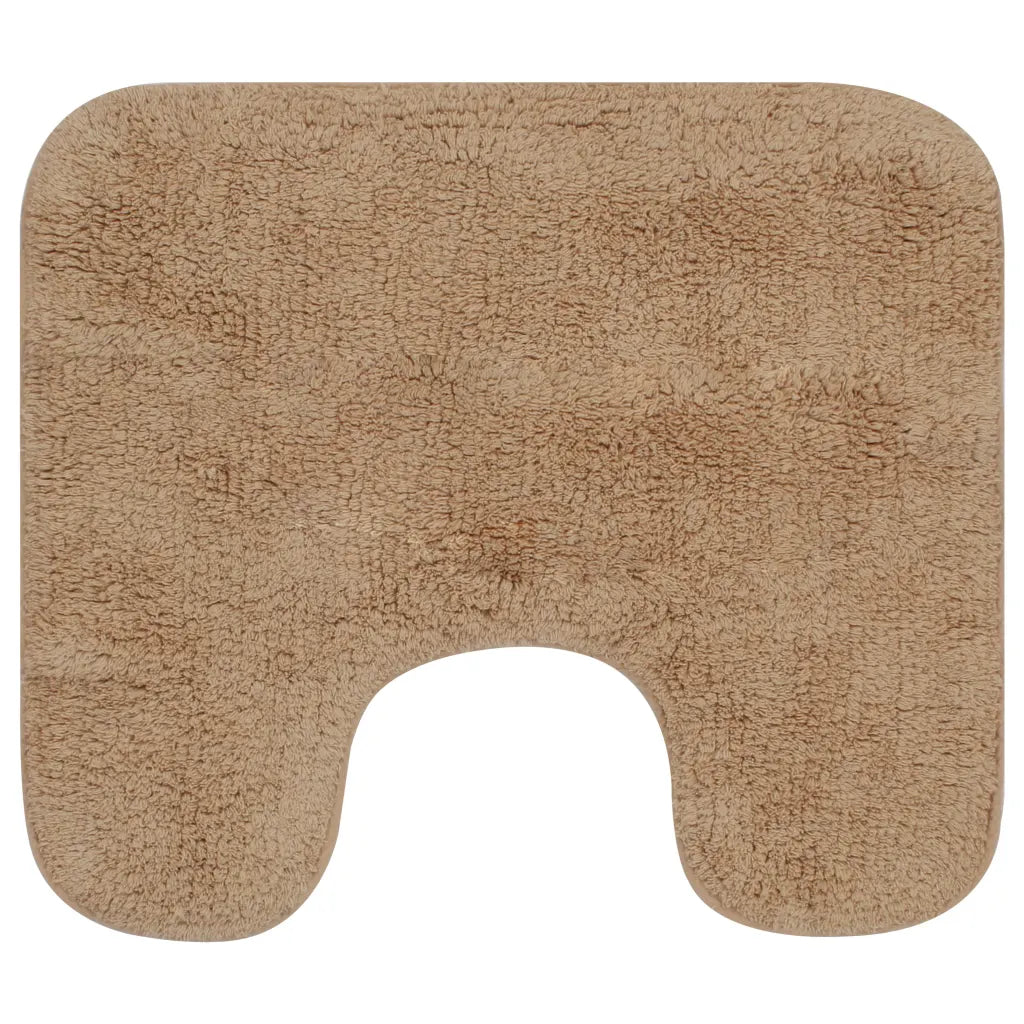 Conjunto tapetes de casa de banho 2 pcs tecido