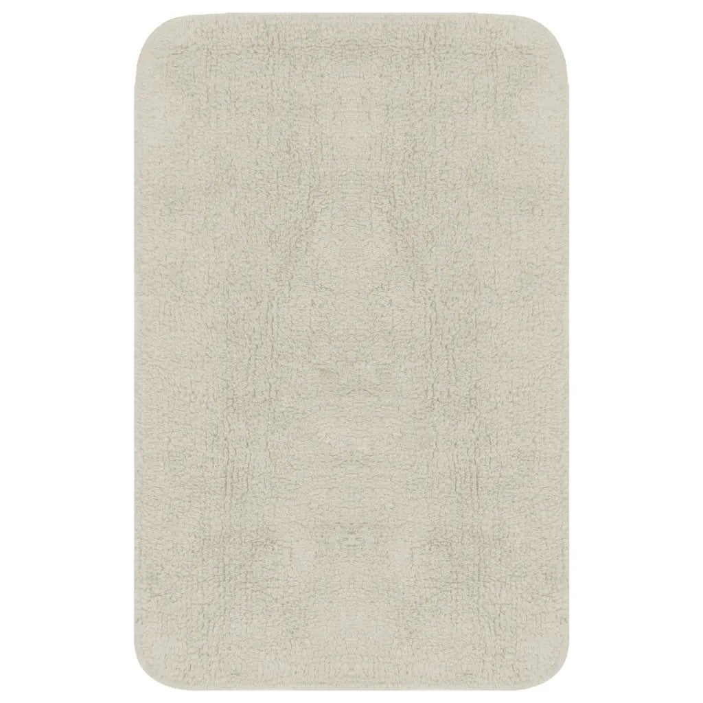 Conjunto tapetes de casa de banho 2 pcs tecido