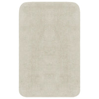 Conjunto tapetes de casa de banho 2 pcs tecido