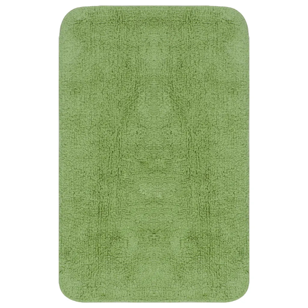 Conjunto tapetes de casa de banho 2 pcs tecido