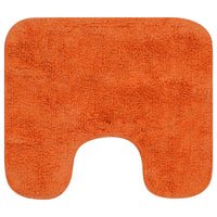 Conjunto tapetes de casa de banho 2 pcs tecido