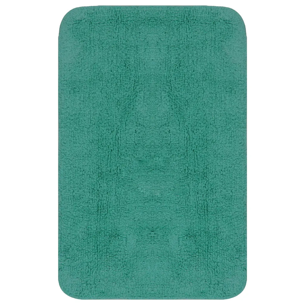 Conjunto tapetes de casa de banho 2 pcs tecido