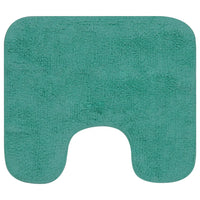 Conjunto tapetes de casa de banho 2 pcs tecido