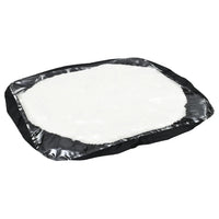 Reboque distribuidor de sal PVC e aço 125x74x79 cm 45 L