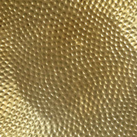 vidaXL Mesa de centro em alumínio martelado 70x30 cm bronze