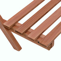 vidaXL Suporte para plantas de 3 níveis madeira de cedro 48x45x40 cm