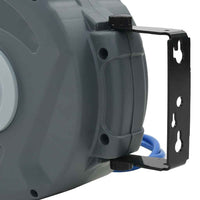 vidaXL Enrolador automático de mangueira para ar comprimido 1/4" 12 m