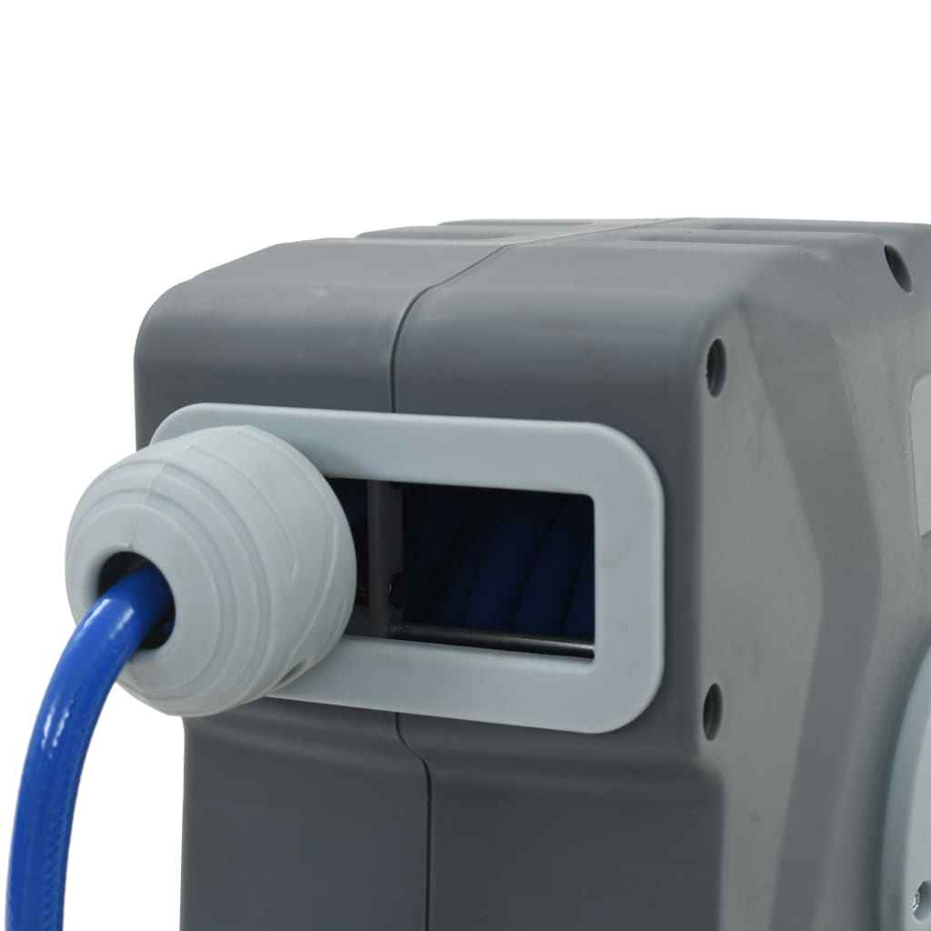 vidaXL Enrolador automático de mangueira para ar comprimido 1/4" 12 m