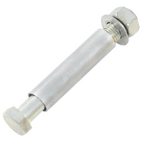 Roda de carrinho de mão com eixo PU sólido 4.00-8 390 mm