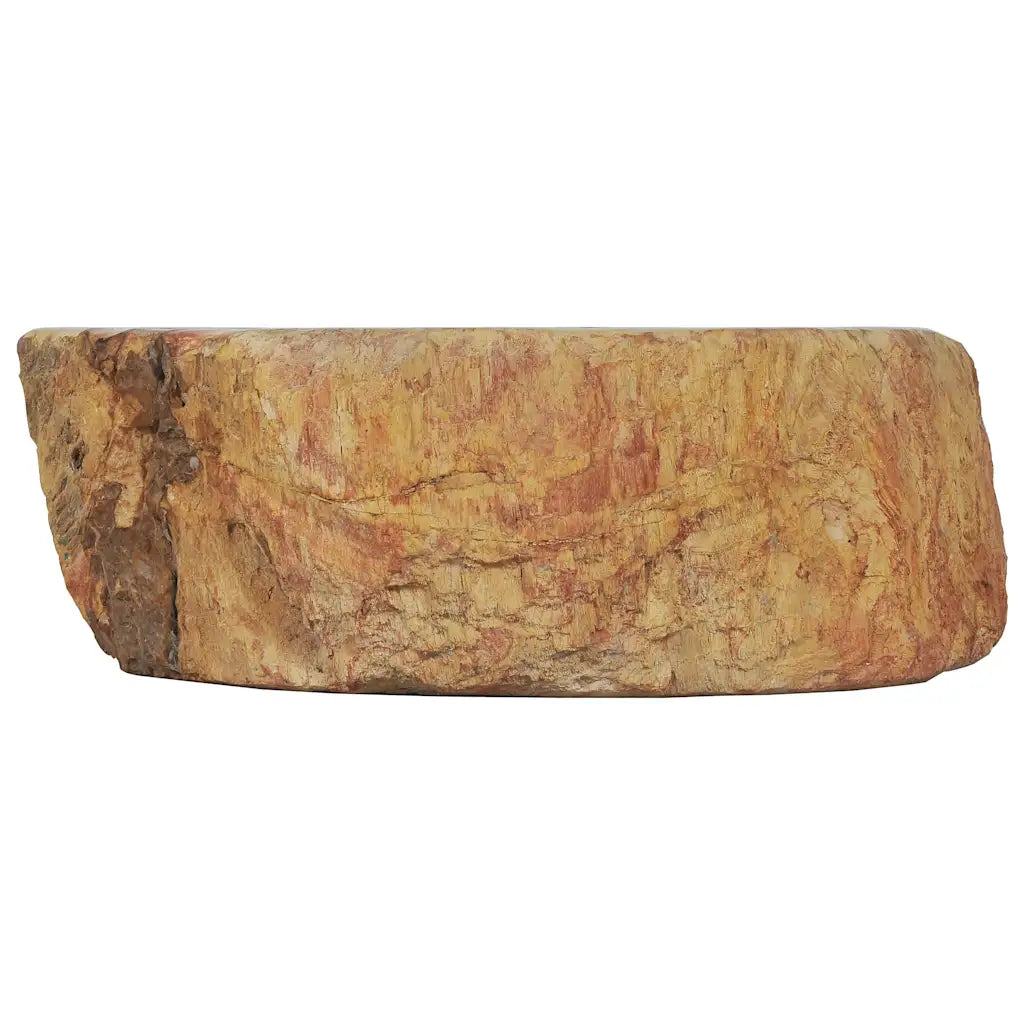 Lavatório 45x35x15 cm madeira petrificada