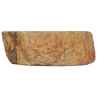 Lavatório 45x35x15 cm madeira petrificada