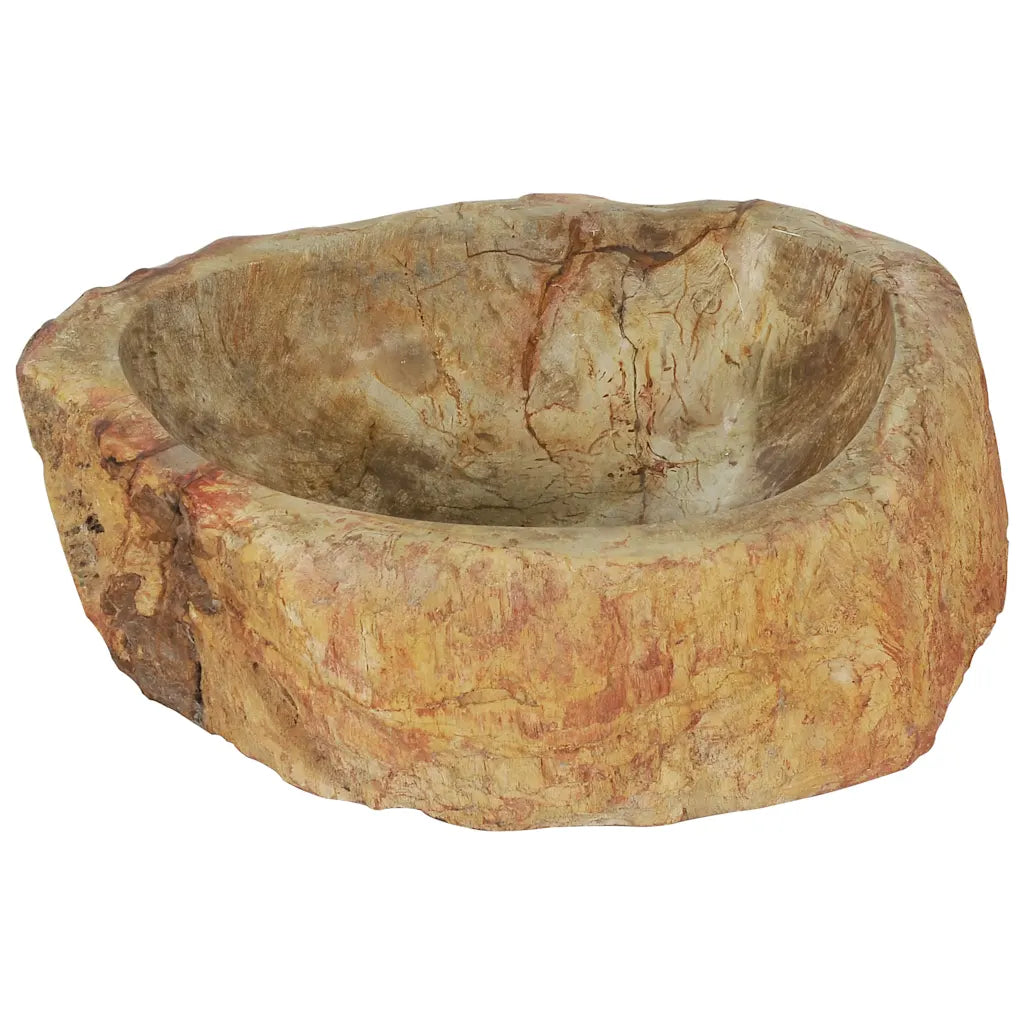 Lavatório 45x35x15 cm madeira petrificada