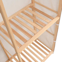 vidaXL Roupeiro/guarda-roupa 3 prateleiras 110x40x170 cm