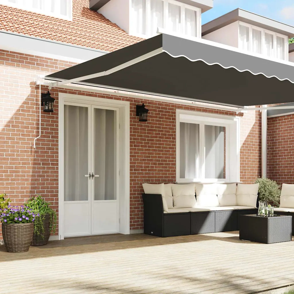 Estrutura de Toldo Manual Branco  Alumínio