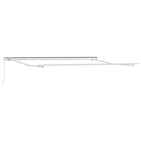 Estrutura de Toldo Manual Branco  Alumínio