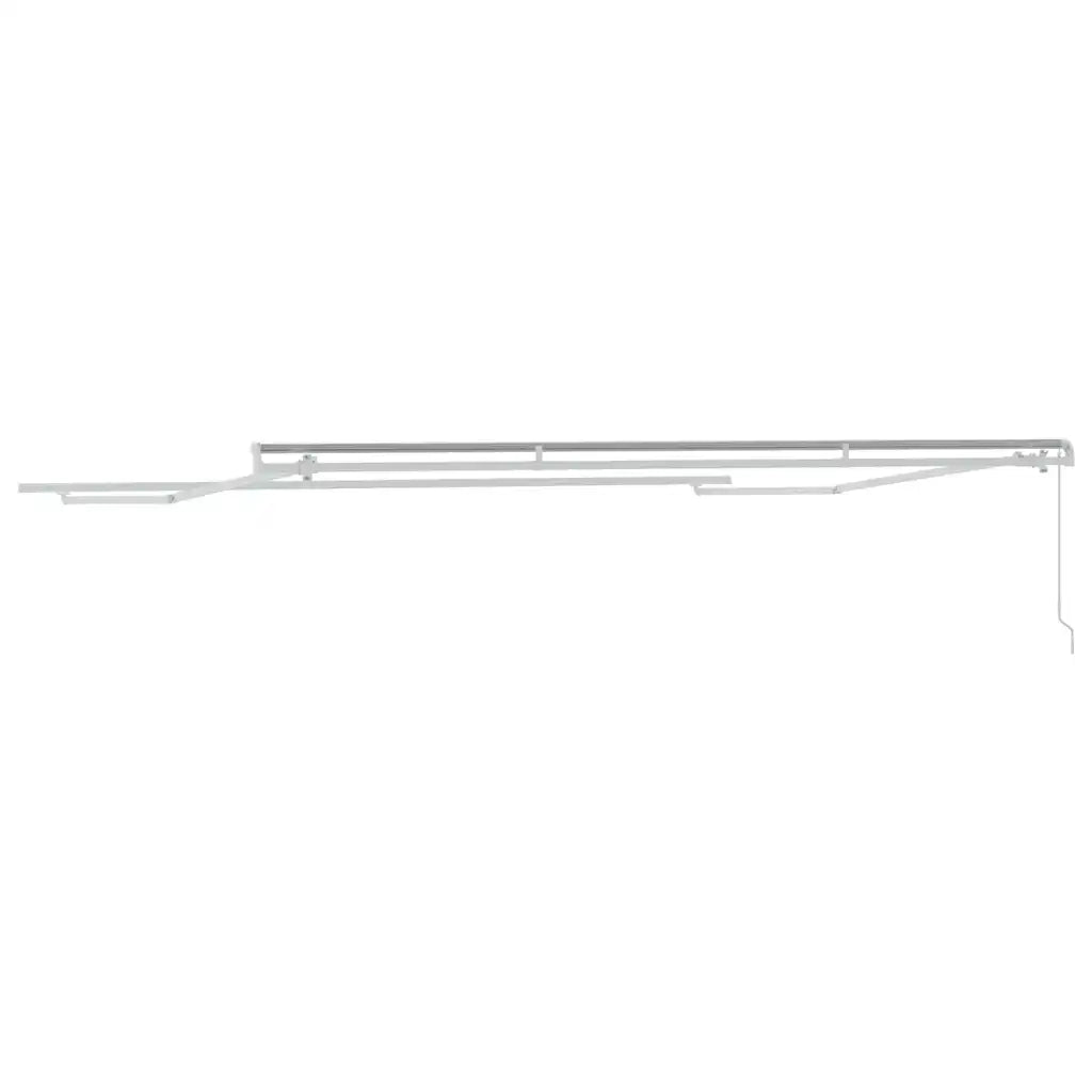 Estrutura de Toldo Manual Branco  Alumínio