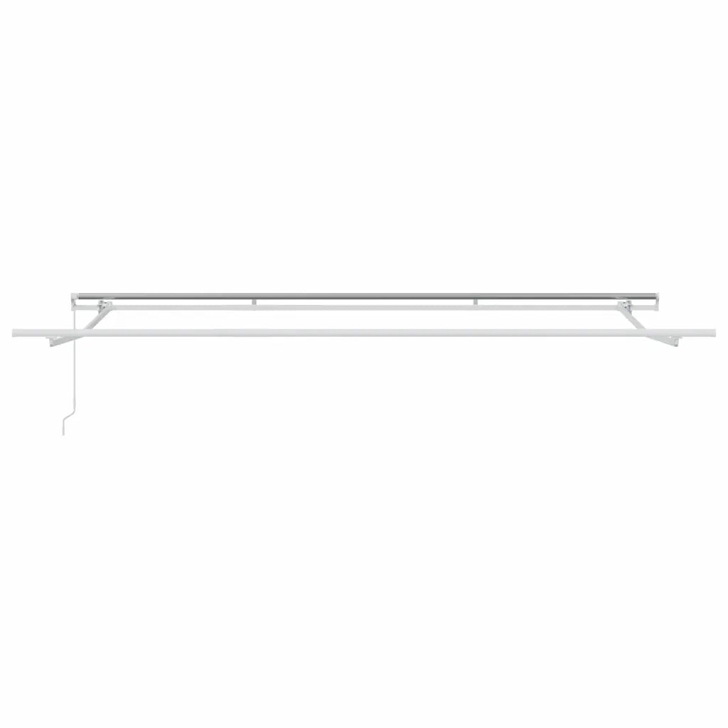 Estrutura de Toldo Manual Branco  Alumínio