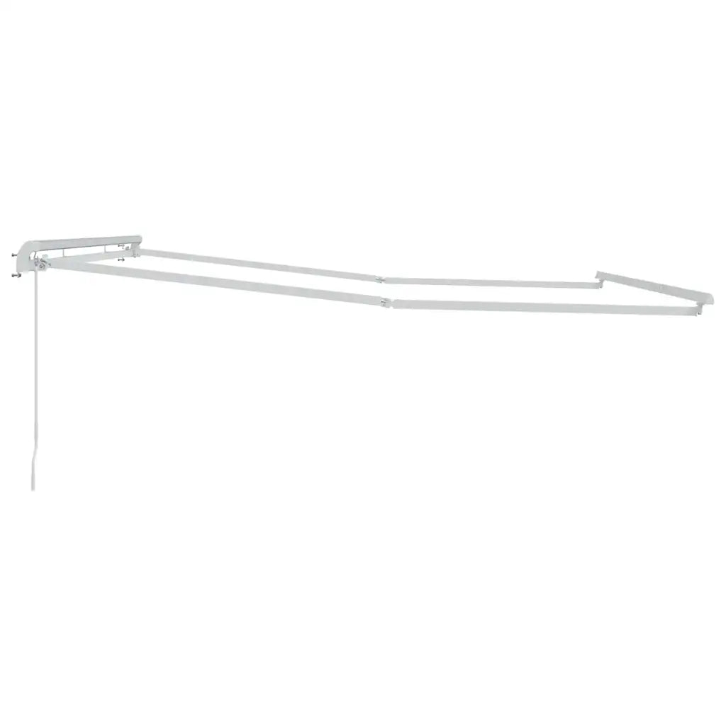 Estrutura de Toldo Manual Branco  Alumínio
