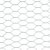 Cerca arame galinheiro 25x1,5 m aço c/ revestimento PVC