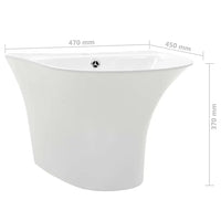 Lavabo   Cerâmica Vidrada