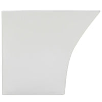 Lavatório de parede em cerâmica 500x450x410 mm