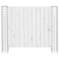 Poste de Cerca 2 pcs Prateado  Metal