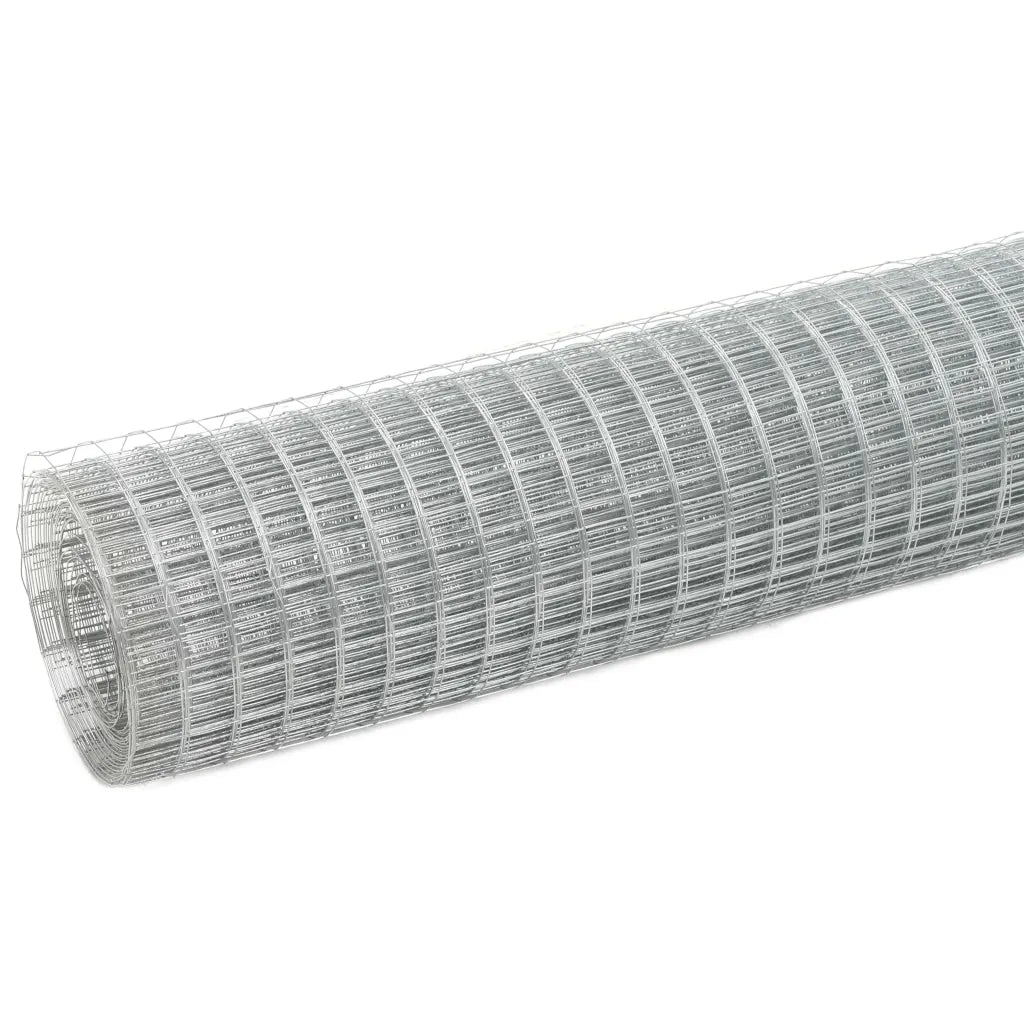 Cerca de arame p/ galinheiro 10x0,5 m aço galvanizado